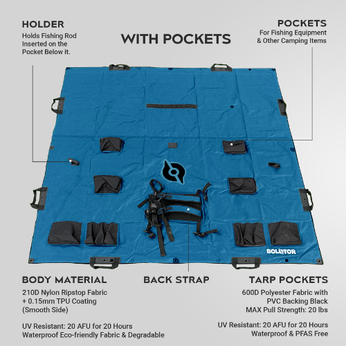 BOLO TARP With Pockets